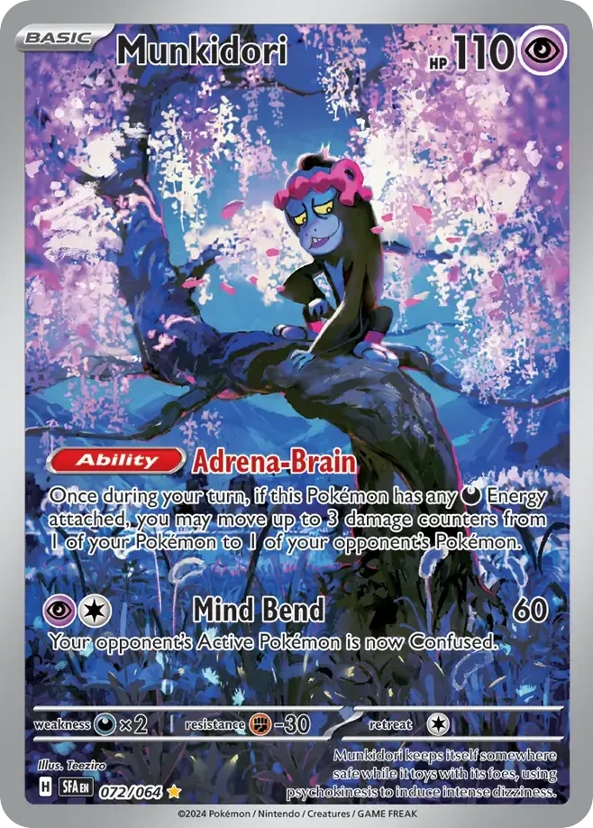 072/064 from Shrouded Fable Card List Illustration Rare Pokemon Card