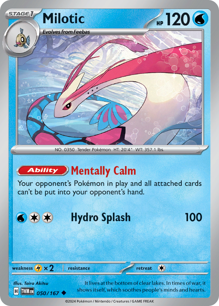 050/167 from Twilight Masquerade Card List Uncommon Pokemon Card