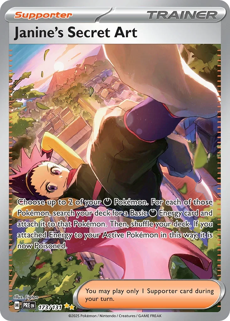 173/131 from Prismatic Evolutions Card List Special Illustration Rare Pokemon Card