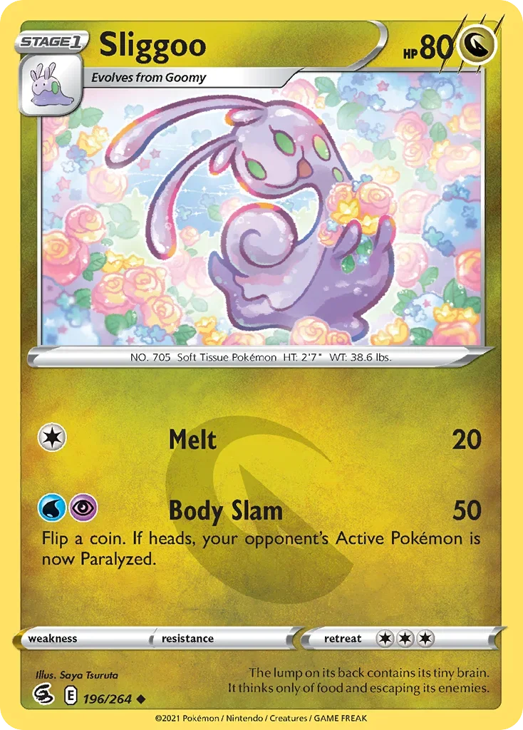 196/264 from Fusion Strike Uncommon Pokemon Card