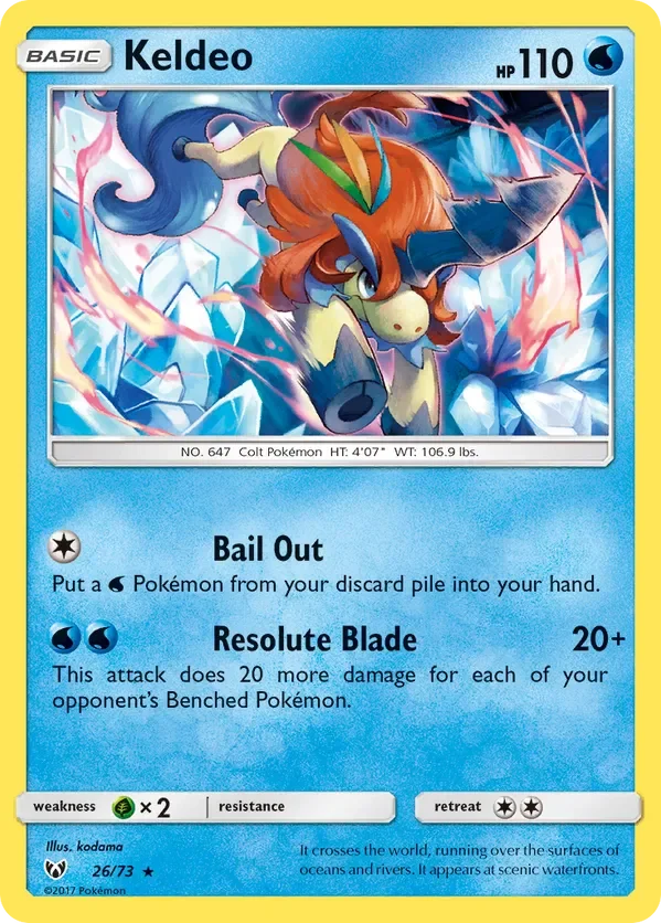26/73 from Shining Legends Holo Rare Pokemon Card