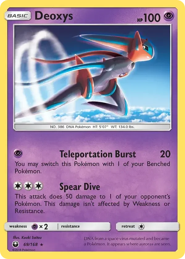 69/168 from Celestial Storm Rare Pokemon Card
