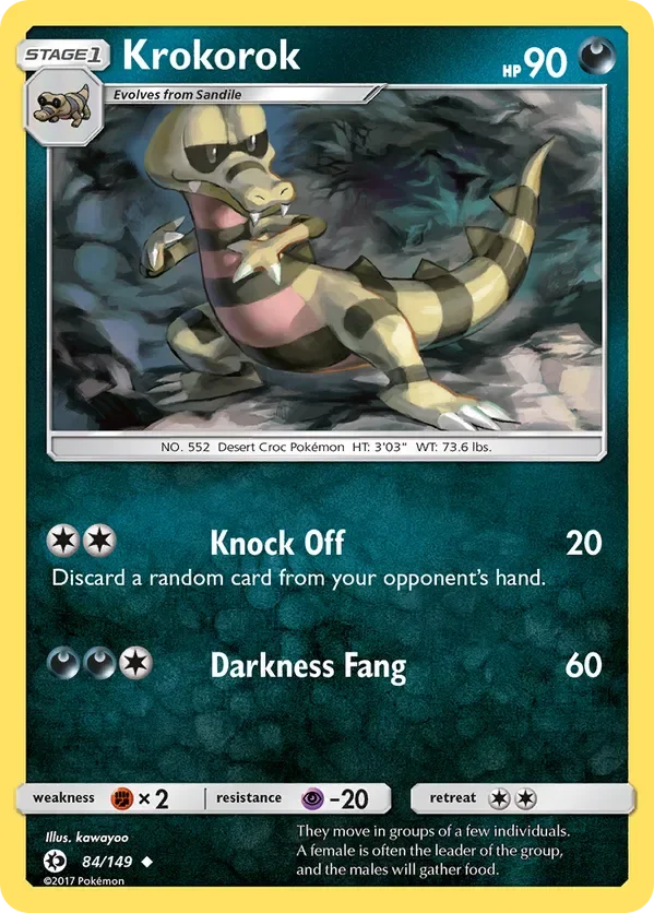 84/149 from Sun & Moon Base Uncommon Pokemon Card