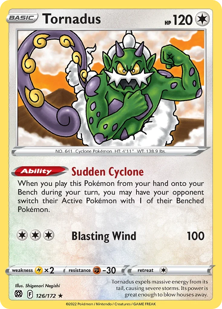 126/172 from Brilliant Stars Rare Pokemon Card