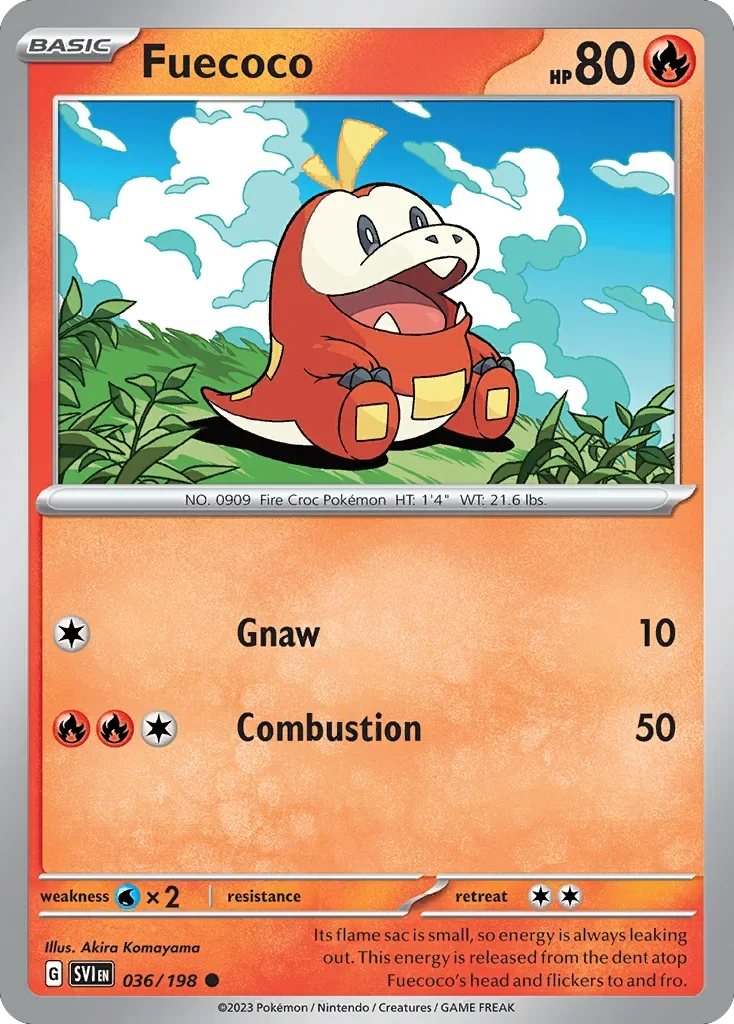 036/198 from Scarlet & Violet Common Pokemon Card