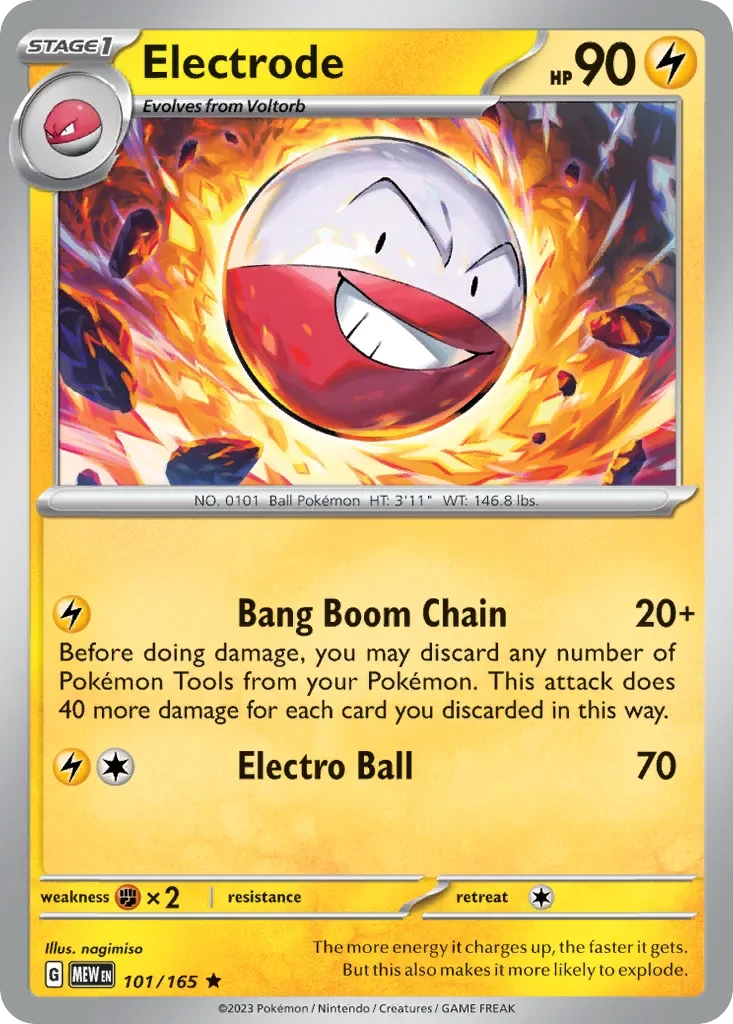 101/165 from 151 Rare Pokemon Card