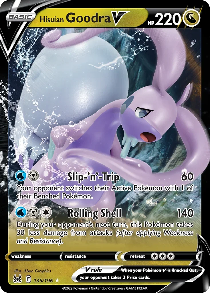135/196 from Lost Origin Ultra Rare Pokemon Card