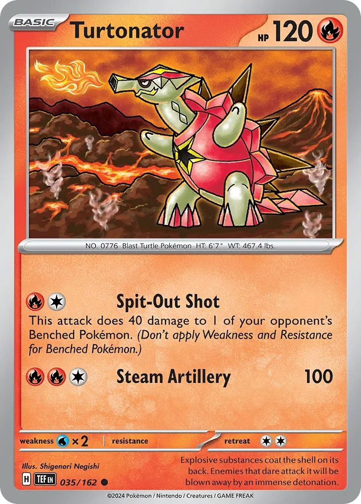 035/162 from Temporal Forces Card List Common Pokemon Card