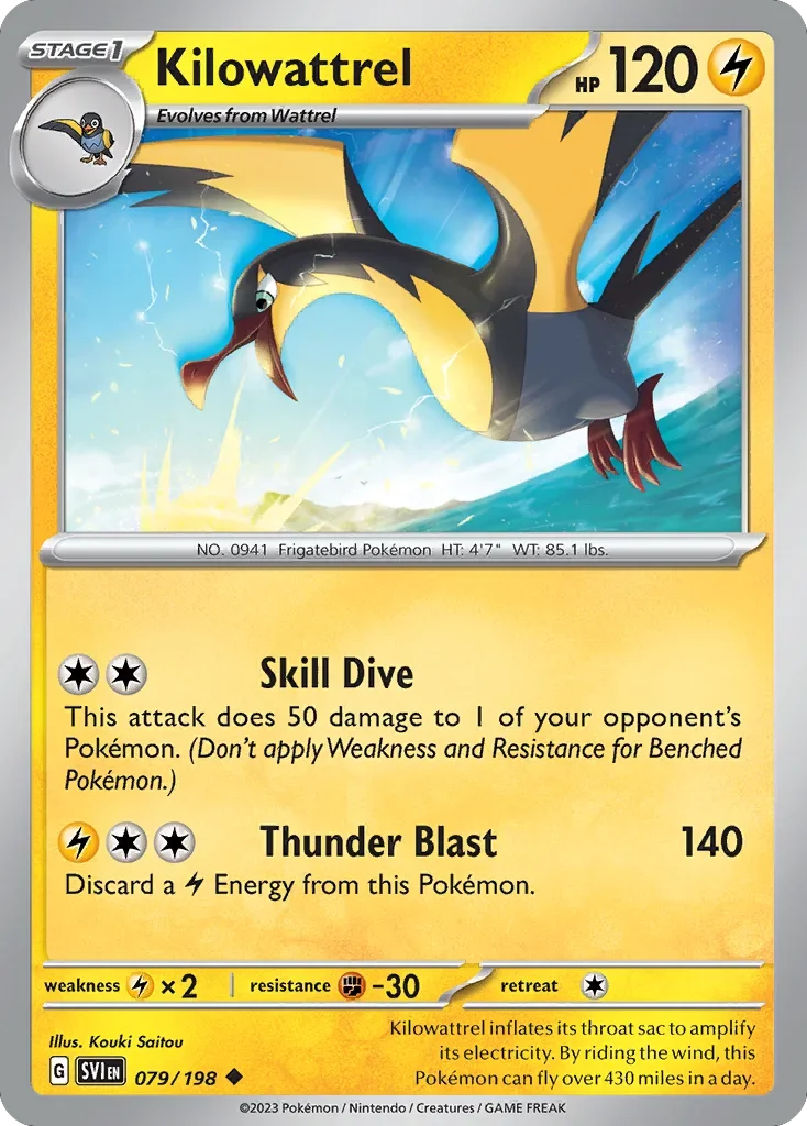 079/198 from Scarlet & Violet Uncommon Pokemon Card