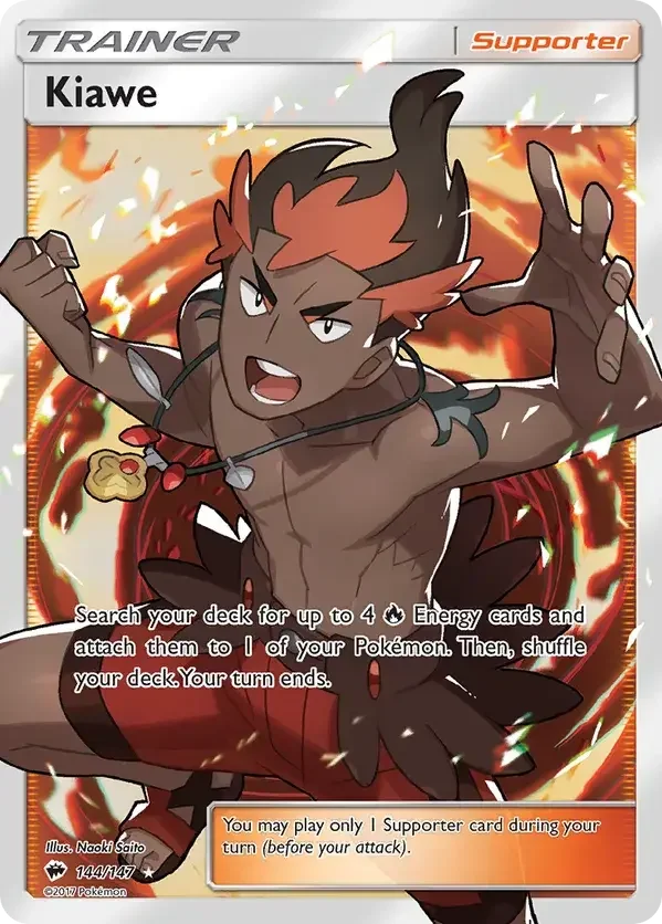 144/147 from Burning Shadows Full Art Trainer Card
