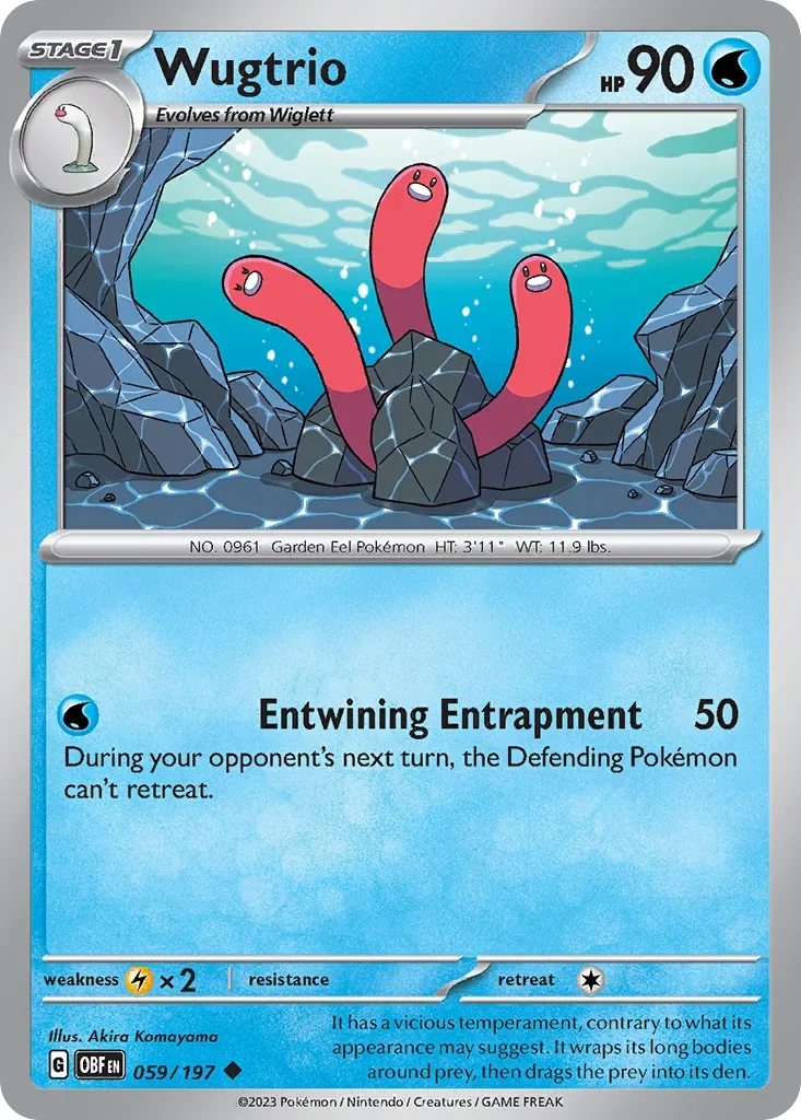 059/197 from Obsidian Flames Uncommon Pokemon Card