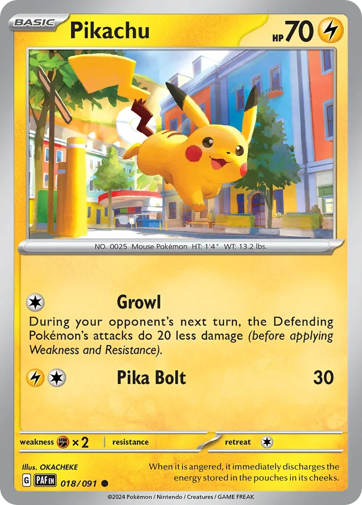 018/091 from Paldean Fates Common Pokemon Card