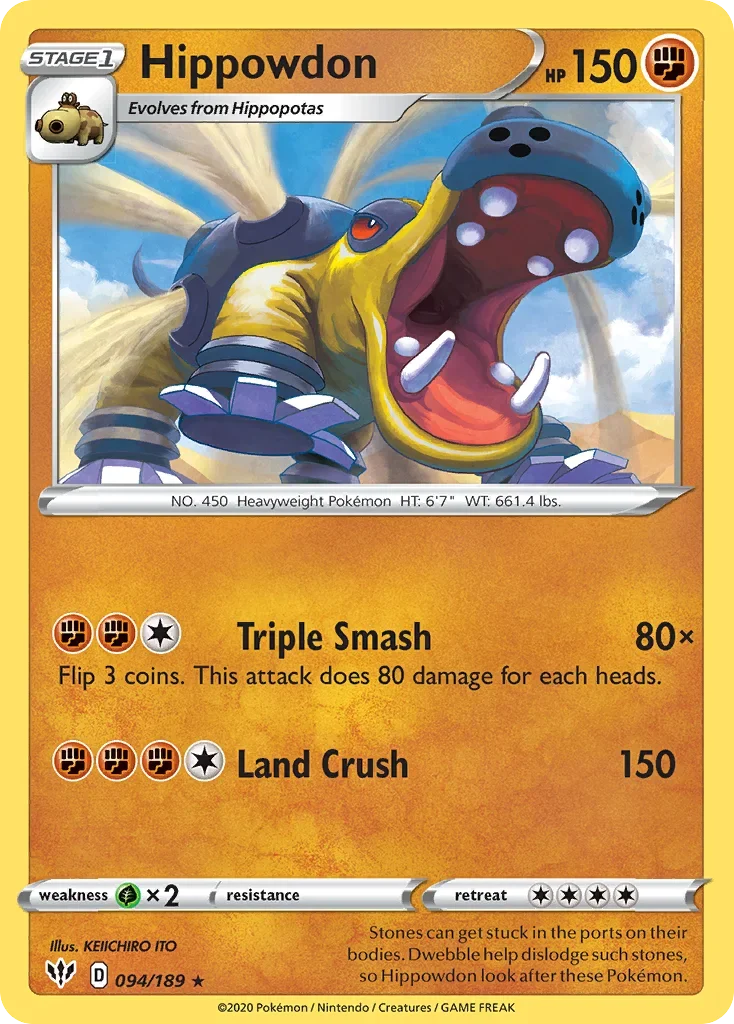 094/189 from Darkness Ablaze Rare Pokemon Card
