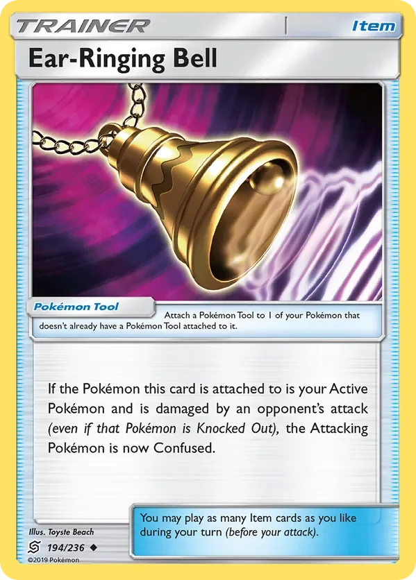 194/236 Ear-Ringing Bell Uncommon Trainer Card