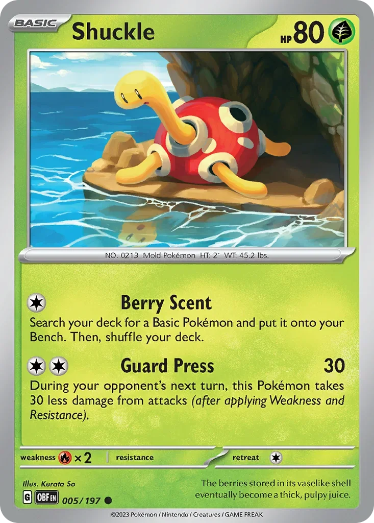 005/197 from Obsidian Flames Common Pokemon Card