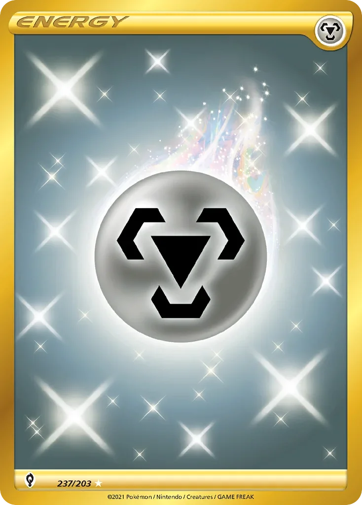 237/203 from Evolving Skies Gold Secret Rare Basic Energy Card