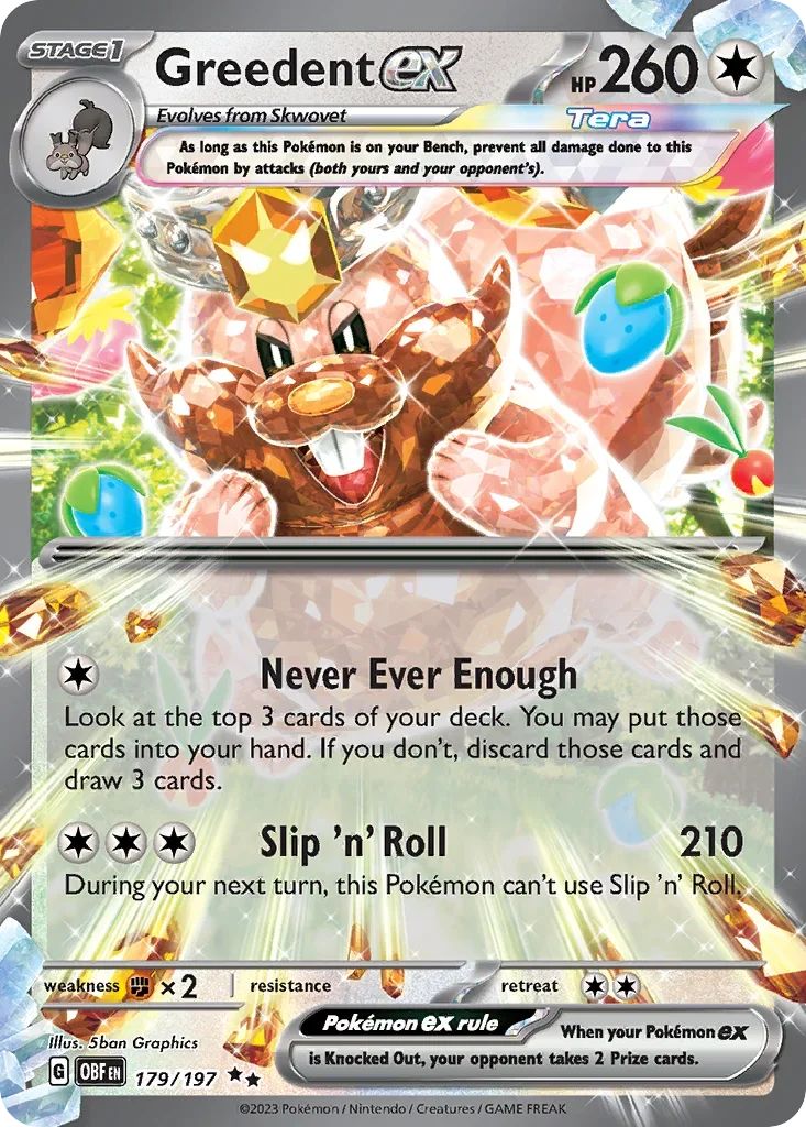 179/197 from Obsidian Flames Double Rare Pokemon Card
