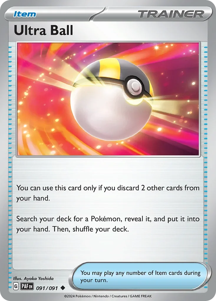 091/091 from Paldean Fates Uncommon Pokemon Card