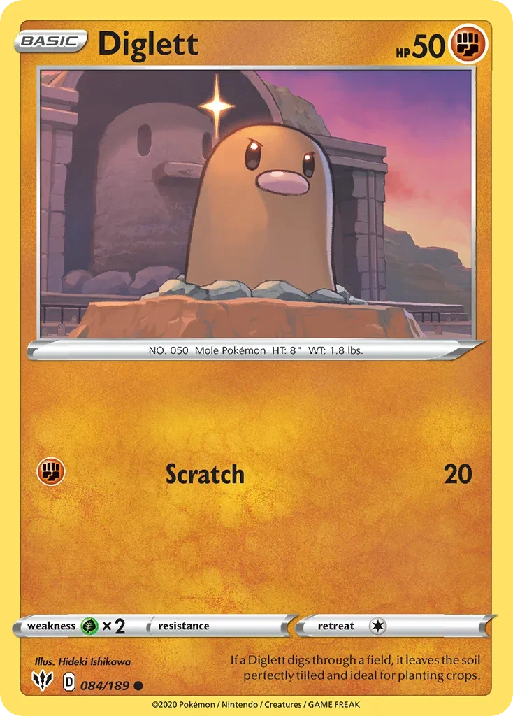 084/189 from Darkness Ablaze Common Pokemon Card