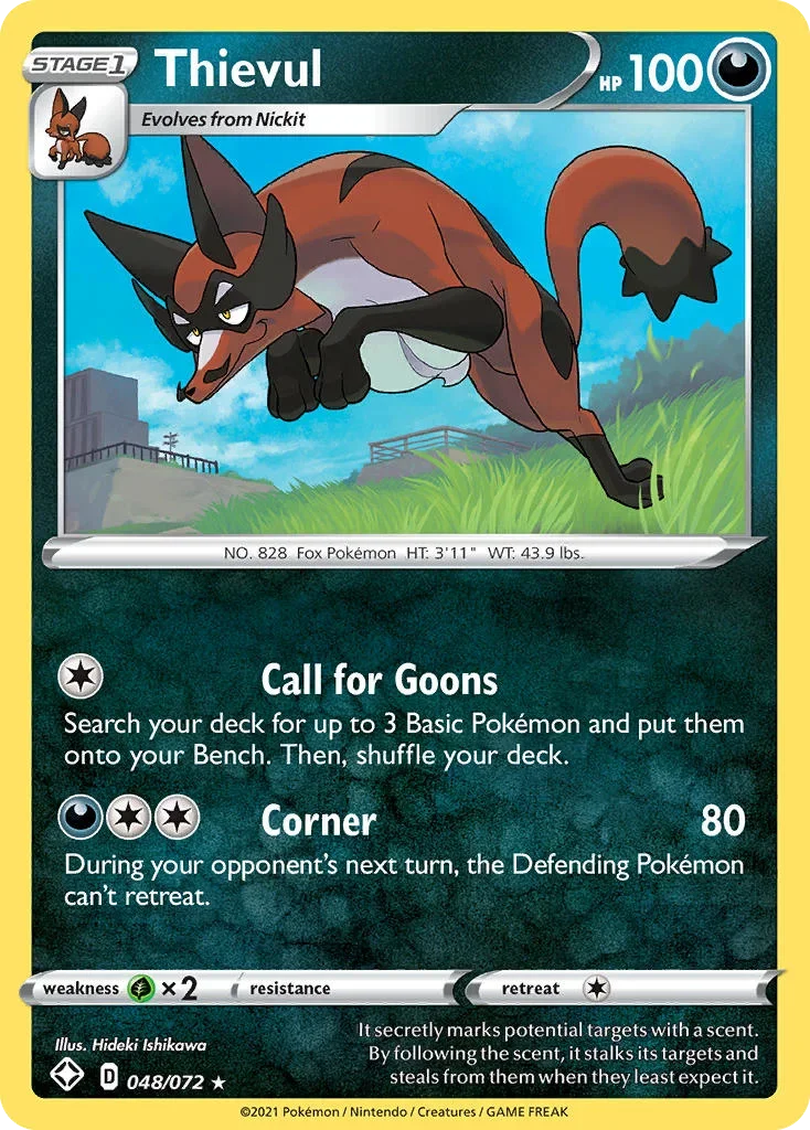 048/072 from Shining Fates Holo Rare Pokemon Card