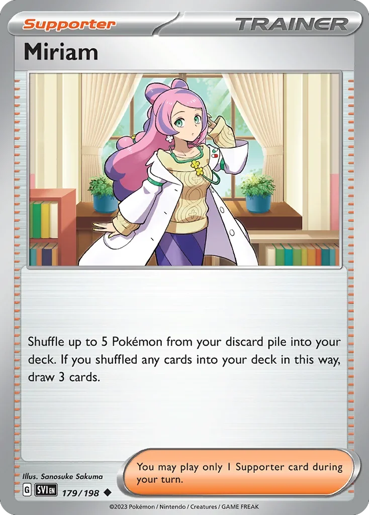 179/198 from Scarlet & Violet Uncommon Pokemon Card