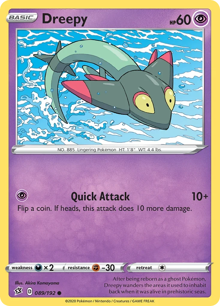 089/192 from Rebel Clash Common Pokemon Card