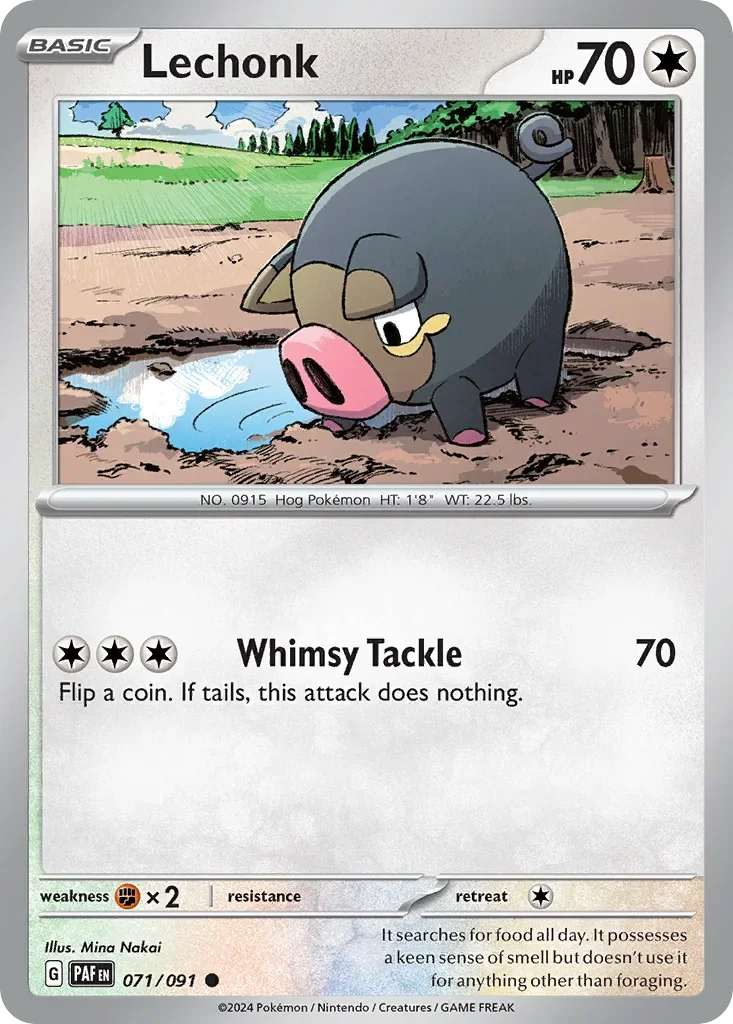 071/091 from Paldean Fates Common Pokemon Card