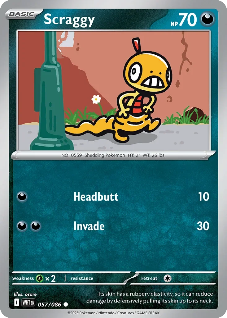 057/086 from White Flare Common Pokemon Card