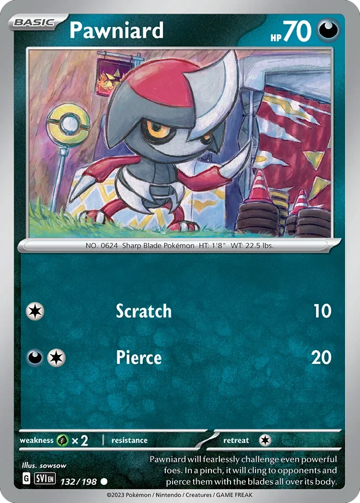 132/198 from Scarlet & Violet Common Pokemon Card