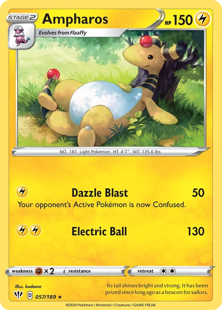 057/189 from Darkness Ablaze Rare Pokemon Card