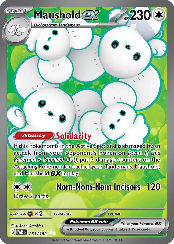 233/182 from Paradox Rift Ultra Rare Pokemon Card