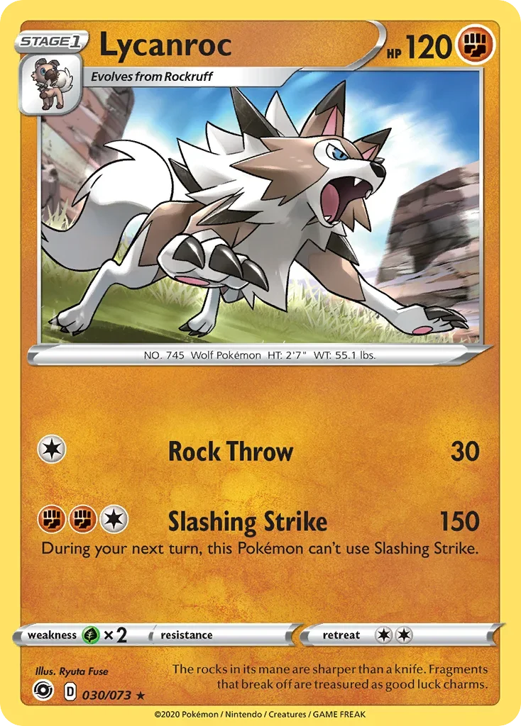 30/73 from Champion's Path Holo Rare Pokemon Card