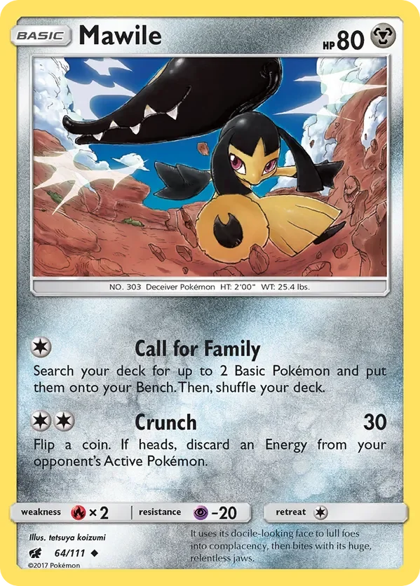 64/111 from Crimson Invasion Uncommon Pokemon Card