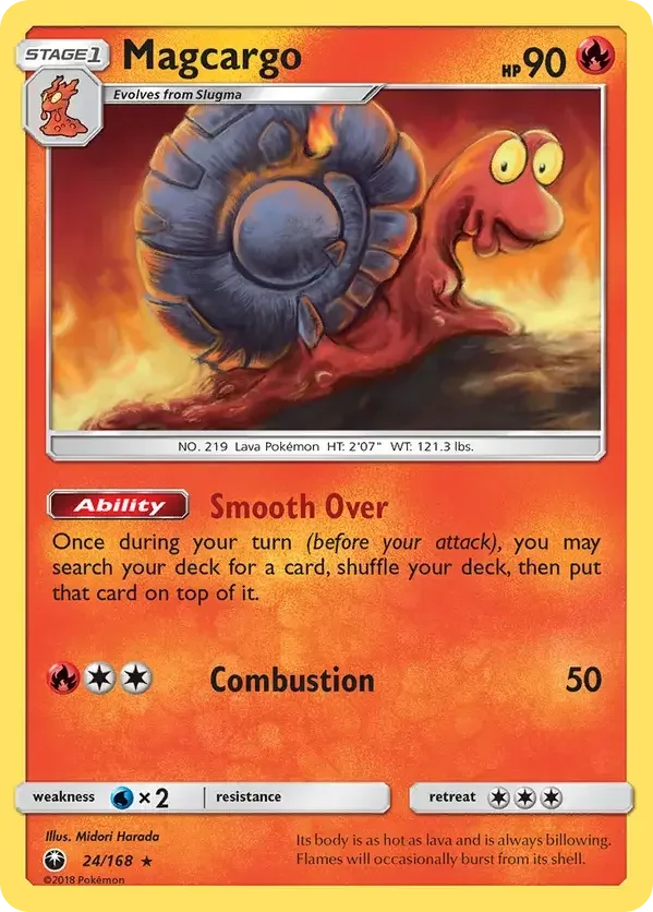 24/168 from Celestial Storm Rare Pokemon Card