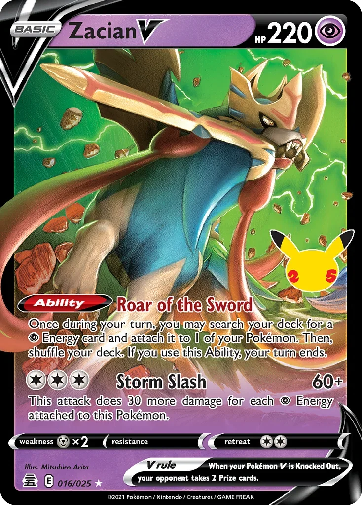 016/025 from Celebrations Ultra Rare Pokemon Card
