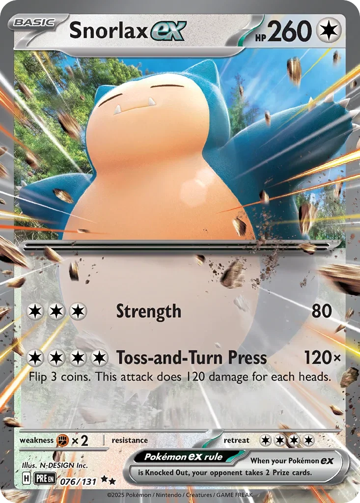 076/131 from Prismatic Evolutions Card List Double Rare Pokemon Card