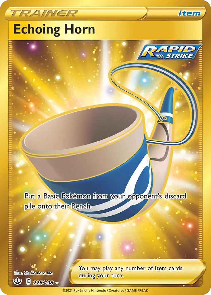 225/198 from Chilling Reign Gold Secret Rare Trainer Card