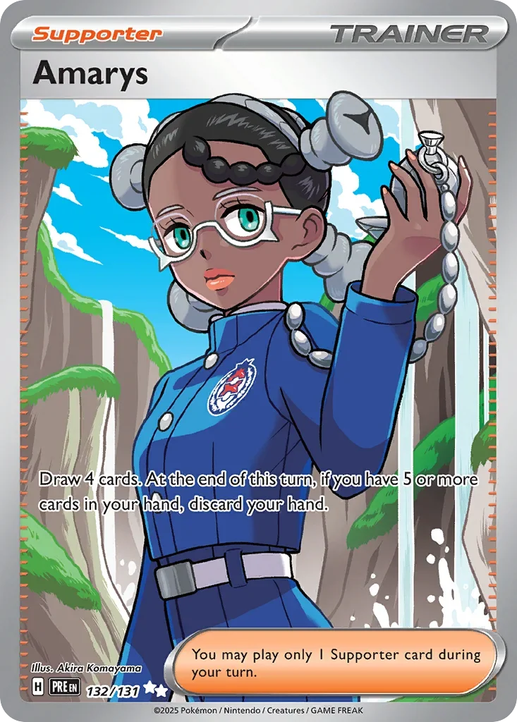 132/131 from Prismatic Evolutions Card List Ultra Rare Pokemon Card