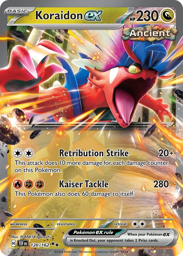 120/162 from Temporal Forces Double Rare Pokemon Card