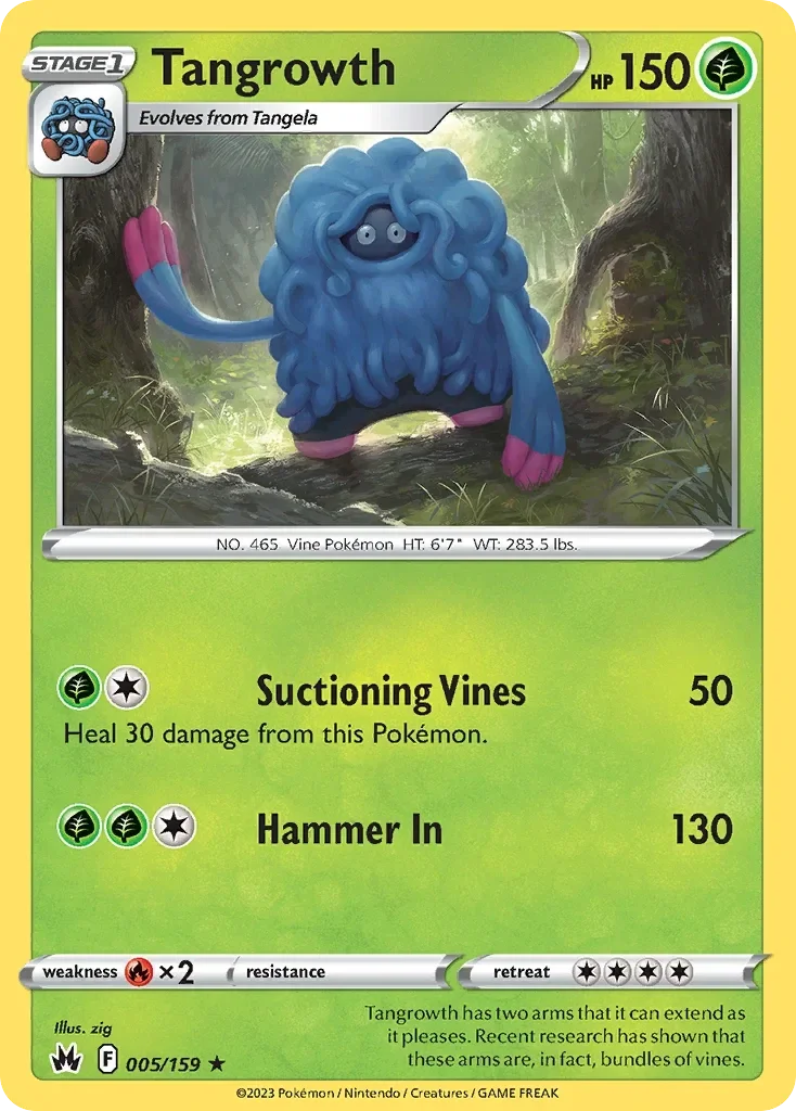 005/159 from Crown Zenith Rare Pokemon Card