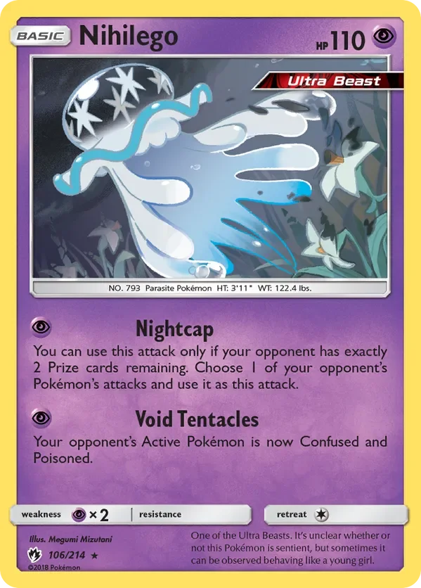106/214 from Lost Thunder Holo Rare Pokemon Card