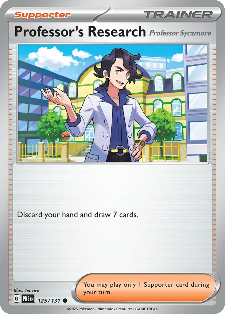 125/131 from Prismatic Evolutions Card List Common Pokemon Card