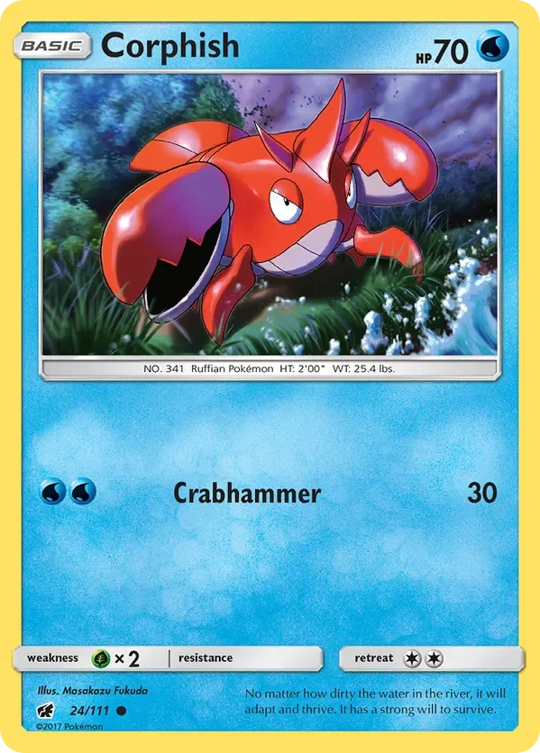 24/111 from Crimson Invasion Common Pokemon Card
