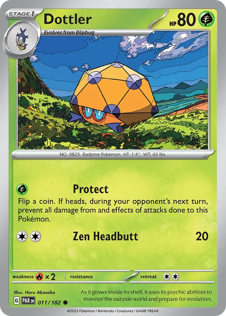 011/182 from Paradox Rift Common Pokemon Card