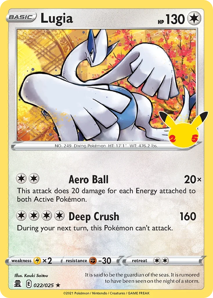 022/025 from Celebrations Holo Rare Pokemon Card
