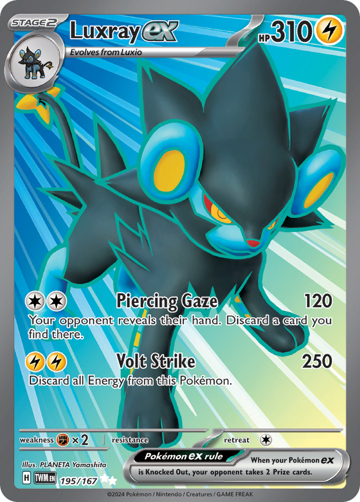 195/167 from Twilight Masquerade Ultra Rare Pokemon Card