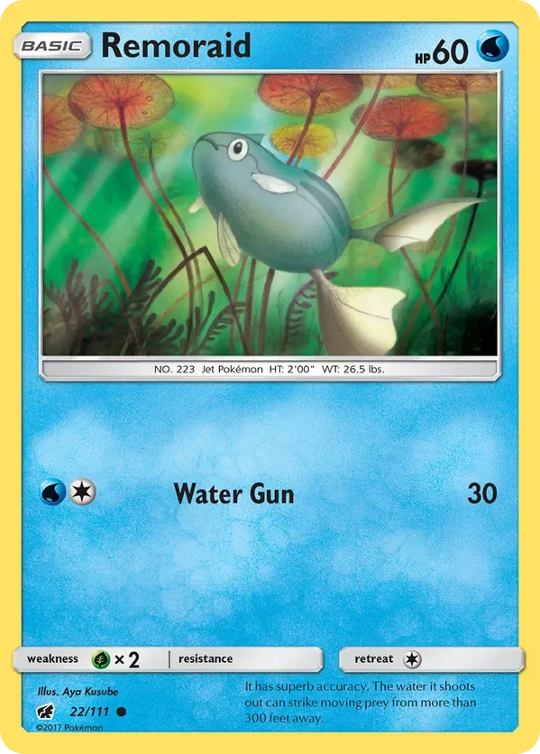 22/111 from Crimson Invasion Common Pokemon Card