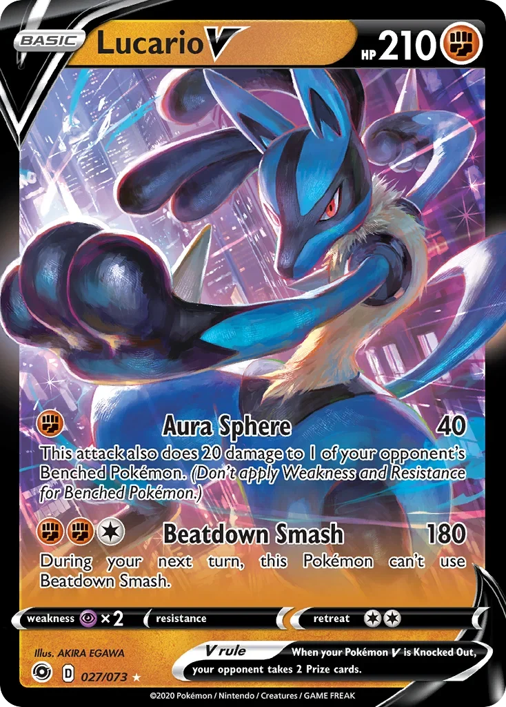 27/73 from Champion's Path Ultra Rare Pokemon Card