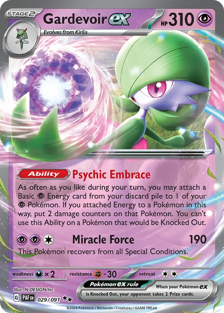 029/091 from Paldean Fates Double Rare Pokemon Card
