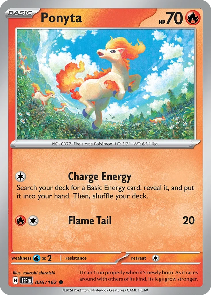 026/162 from Temporal Forces Card List Common Pokemon Card